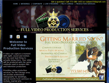 Tablet Screenshot of fullvideoproductions.com